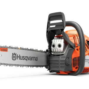 Husqvarna 445S med filmall och 2 kedjor